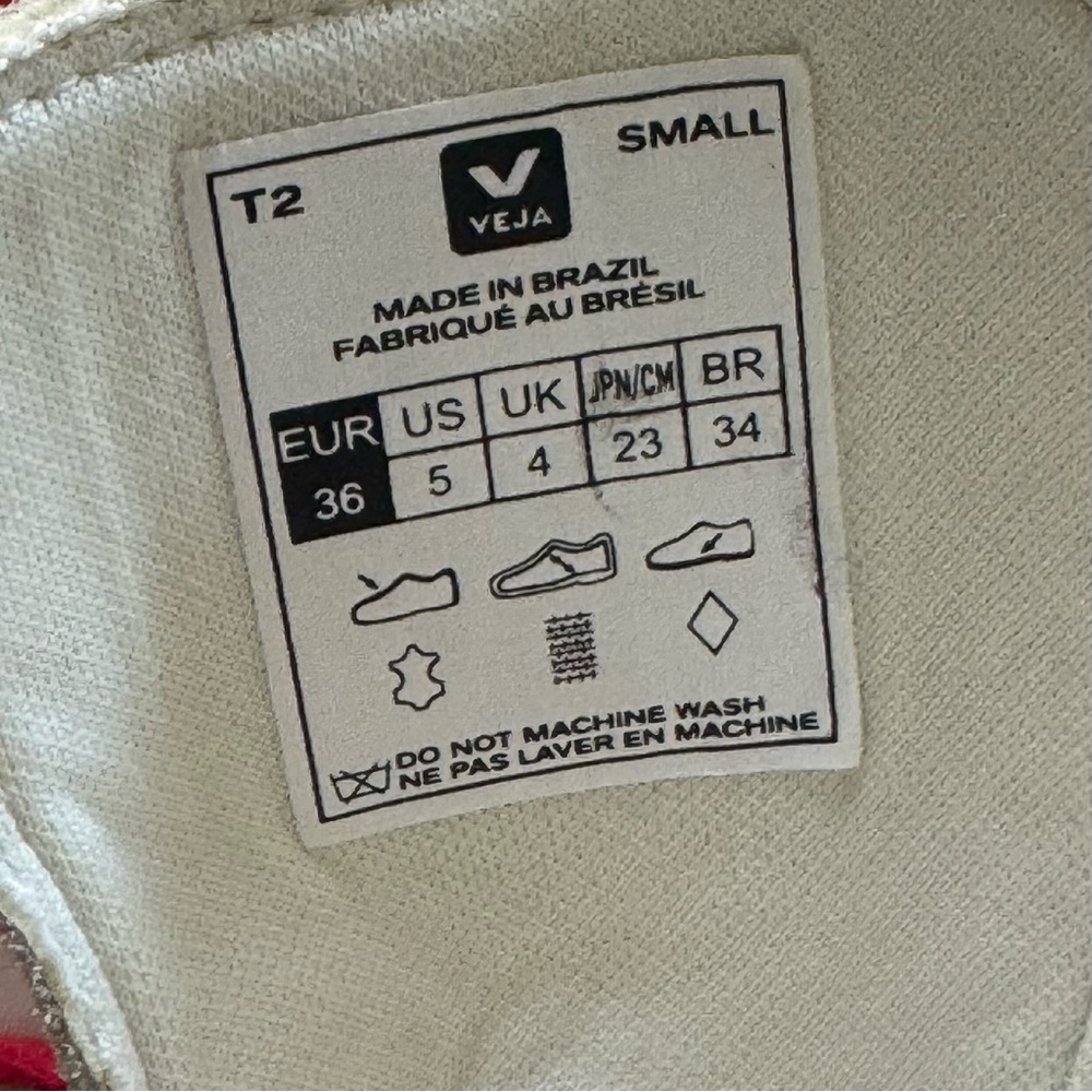 NWOT Kids' Veja Esplar Sneakers - Size 5 Big Kid (36) - Picture 8 of 10
